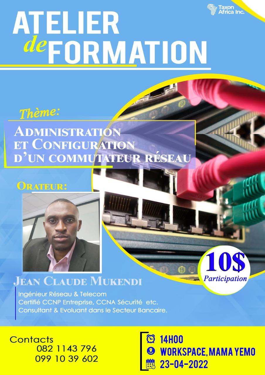 Atelier de formation commutateur reseau